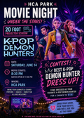 Movie Night - K Pop Demon Hunters June 14